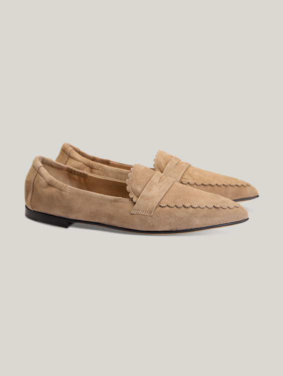 Image sur Loafer en cuir velours GRACE