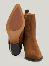 Bild von Stiefeletten aus Wildleder