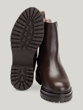 Bild von Chelsea Boots mit Lammfell