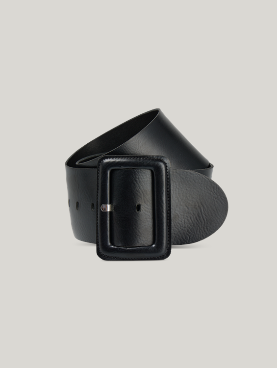 Bild von Taillengürtel aus Leder mit Schnalle