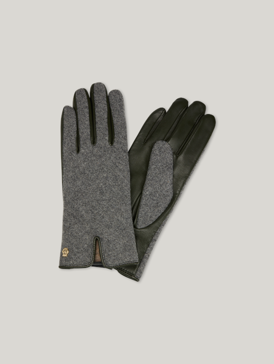 Bild von Leder Handschuh