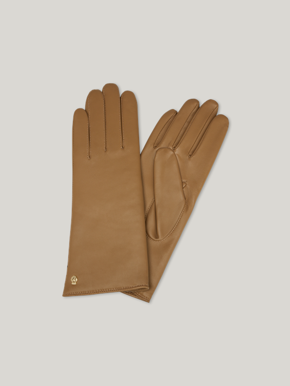 Bild von Leder Handschuh