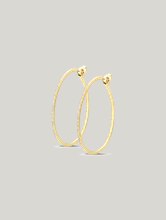 Bild von Creolen mit Zirkonia Steinen 1432