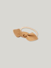 Image sur Elastique à cheveux et noeud cuir