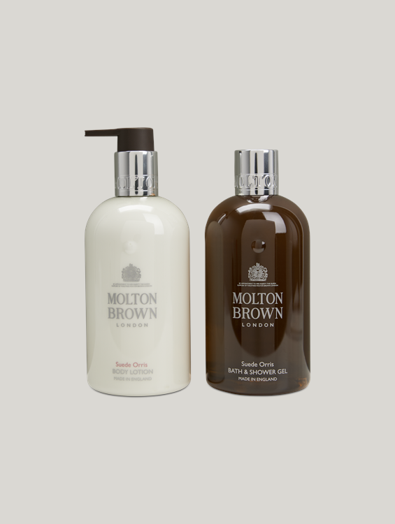 Bild von Duschgel & Lotion Geschenkset SUEDE ORRIS