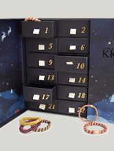 Bild von Adventskalender mit Haargummis