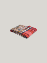 Image sur Dessus de lit motif à carreaux