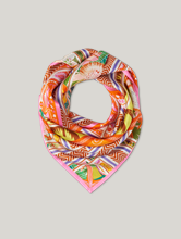 Image sur Foulard triangulaire en soie