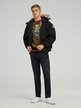 Bild von Bomberjacke mit abnehmbarem Pelzbesatz CHILLIWACK