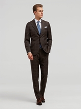 Bild von Anzug 2-teilig im Slim Fit mit Karo