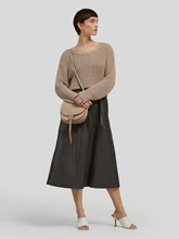 Image sur Robe midi effet cuir