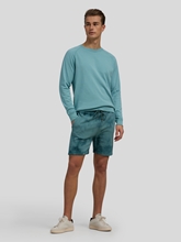 Image sur Short sweat imprimé batic