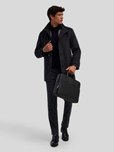 Bild von Kurzer Wollmantel mit Blende COXTAN