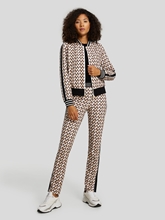 Image sur T-shirt à manches courtes en fine maille