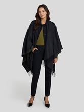 Bild von Cape aus Wolle und Kaschmir