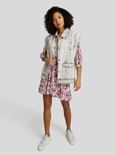 Image sur Gilet en jean surdimensionné