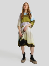 Image sur Robe midi imprimée