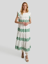 Bild von Maxikleid mit Stickerei