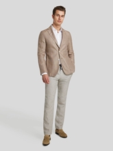 Image sur Pantalon en lin à rayures