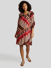 Bild von Kleid mit Ethno-Print