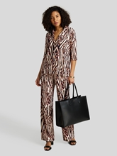 Bild von Bluse mit Zebra-Print