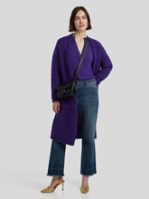 Bild von Langer Cardigan aus Woll-Mix