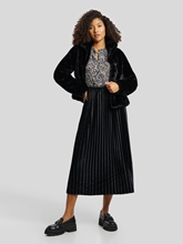 Bild von Plisseejupe aus Samt