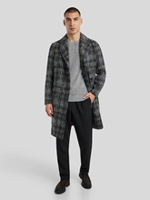 Bild von Mantel mit Karo-Musterung