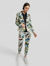 Bild von Blazer mit Comic Print
