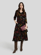 Image sur Robe midi imprimé floral