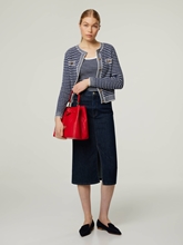 Image sur Midijupe en denim AMEDA