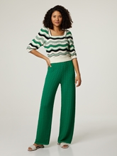 Image sur T-shirt en maille en coton