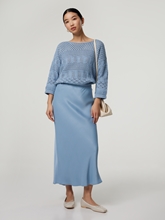 Bild von Pullover mit Lochstickerei