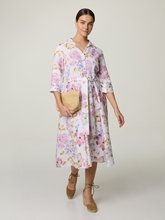 Image sur Robe midi en lin