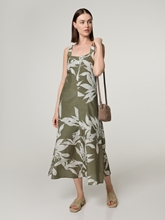 Image sur Robe midi imprimée