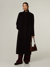 Image sur Manteau en laine avec alpaga