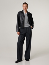 Image sur Pantalon à pinces en laine