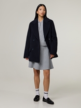 Image sur Minijupe en laine vierge