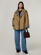 Bild von Trenchjacke aus Baumwolle