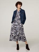 Bild von Midikleid mit Allover-Print