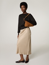 Bild von Midijupe aus Satin VESATIE