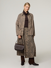 Bild von Midijupe mit Leo-Print DAHLIA