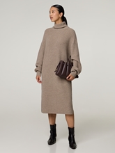 Image sur Robe en maille de laine mérinos