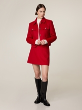 Bild von Kurze Jacke mit  Wolle