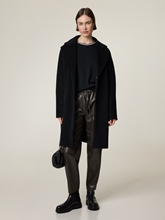 Bild von Wollmantel mit Alpaka