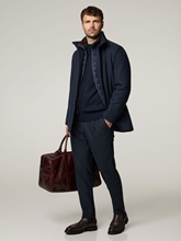 Bild von Mantel mit Wolle