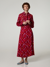 Bild von Midijupe mit Blumenprint