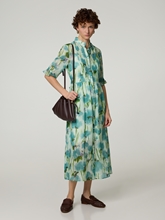 Image sur Robe longue à imprimé floral