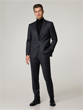 Bild von Rollkragenpullover aus Schurwolle